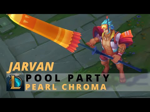 Pool Party Jarvan Ruby Chroma - League Of Legends