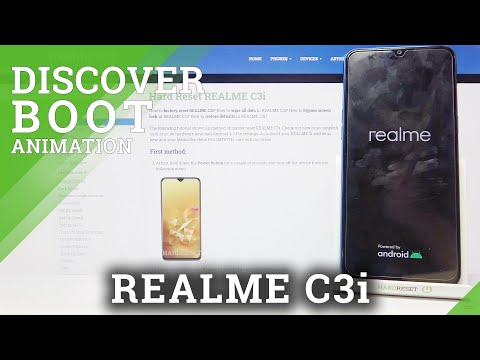 Realme C3i - Discover Boot Animation on This Device