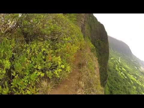 Pali Puka Hike Oahu GoPro POV