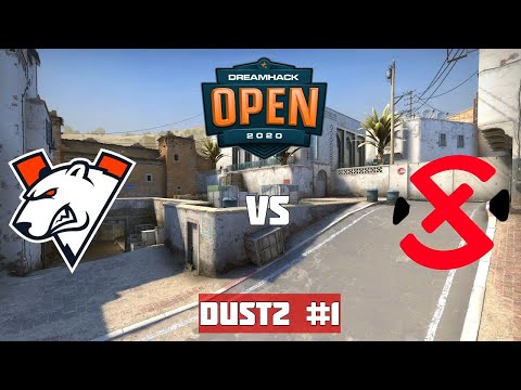 ГРУППА A. VIRTUS.PRO vs XSET. MAP-1 DUST2. DREAMHACK OPEN DECEMBER 2020