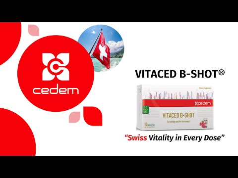 VITACED B-SHOT: Boosts Energy & Brain Function | فيتاسيد بي-شوت: يعزز الطاقة ووظائف الدماغ