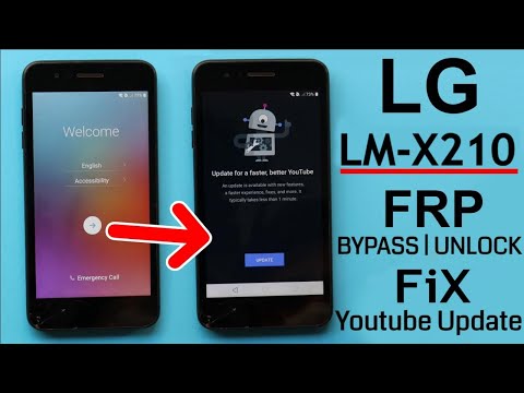 Lg K8 ( LM-X210s ) Frp Bypass/Unlock Google Account Lock - Fix Youtube Update Issue Without Pc 2022