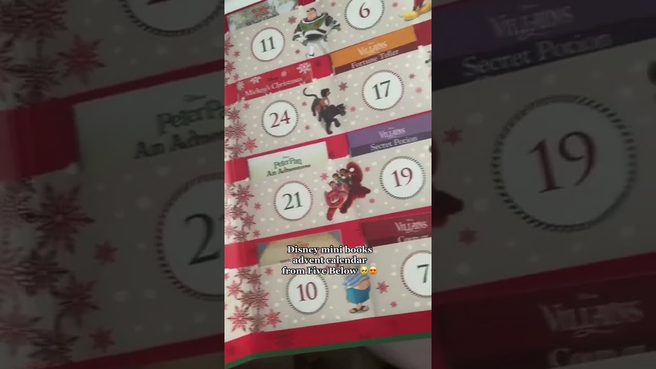 DISNEY $5 ADVENT CALENDAR #shorts