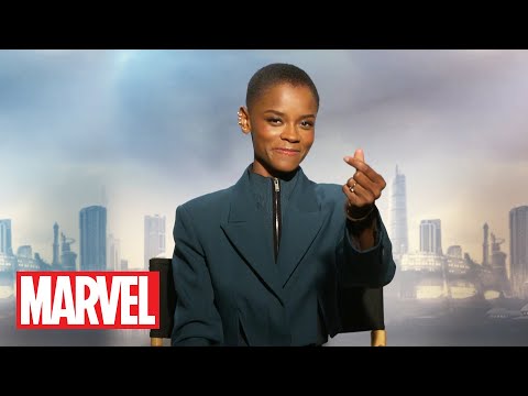 [블랙 팬서: 와칸다 포에버] 레티티아 라이트 깜짝 개봉 인사 영상