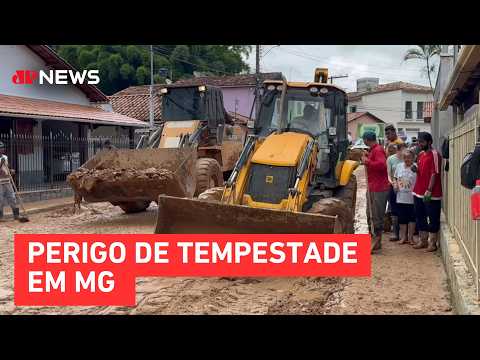 Inmet emite alerta de tempestades para mais de 490 cidades de MG | TEMPO REAL