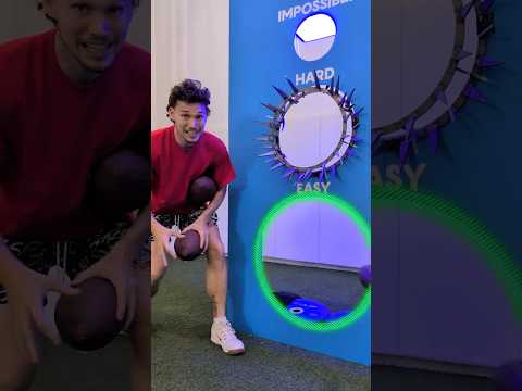 Impossible Football Throw!