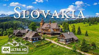 Slovakia 4K UHD ꜱᴋ | Majestic High Tatras, Fairytale Castles & Hidden Villages |
