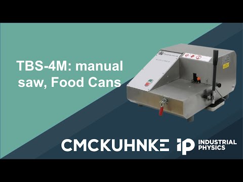 Video do TBS-4M: Manual Saw, Food Cans