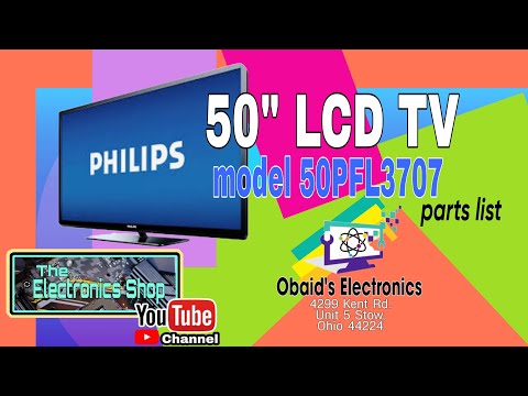 Philips TV 50PFL3707 patrs obaid's electronics