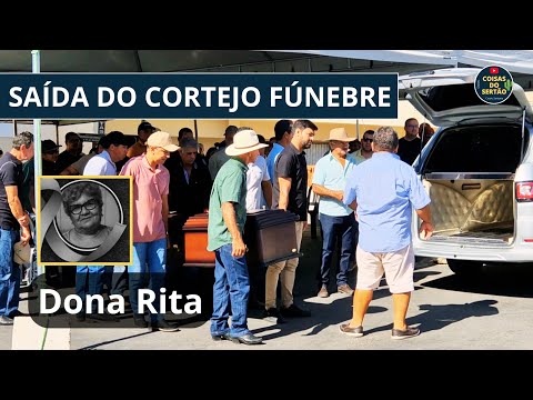 Corpo de dona Rita saindo para o cemitério Barra Nova em Major Isidoro/Alagoas. 