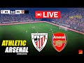 LIVE ATHLETIC BILBAO Vs ARSENAL UEFA Champions League 2025 Live Match Today Simulation