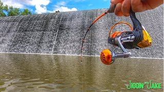 SPILLWAY FISHING - This was NOT the CATCH, CLEAN and COOK I had Planned!