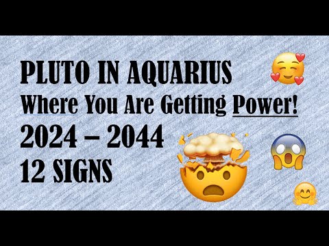 YOUR PLUTO EMPOWERMENT IN AQUARIUS | 12 SIGNS | 2024-2044