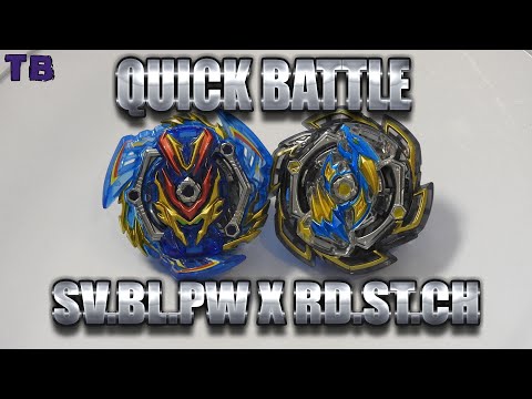 SLASH VALKYRIE .Bl.Pw Retsu vs. ROCK DRAGON .St.Ch Zan - Beyblade Burst GT