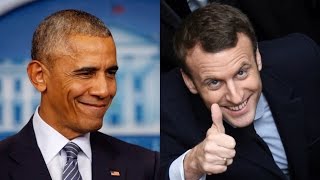 French elections: barack obama supports Emmanuel macron