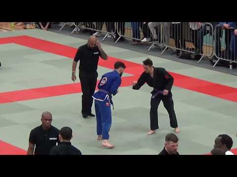 George Thomas vs Jack Williams - English Open BJJ 2022 - Purple Adult - Feather