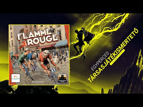 #378. Flamme Rouge | Egyperces társasjátékismertető - Game-Obscura