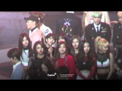 160121 TWICE 골든디스크 오프닝-엔딩 정연 fancam