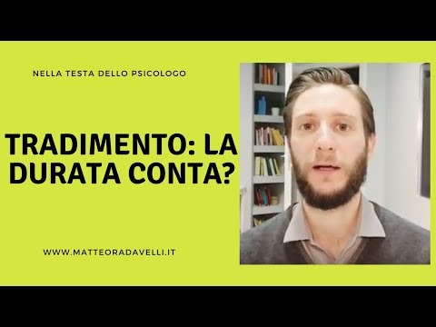 Tradimento: la durata conta?
