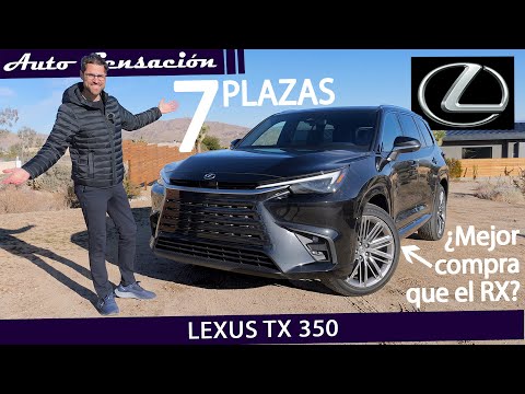 Prueba LexusTX350 Luxury 2024 Review de un  SUV de 7 plazas perfecto para familias grandes.