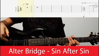 Download lagu Alter Bridge - Sin After Sin Guitar Cover With Tabs(Drop C#) mp3