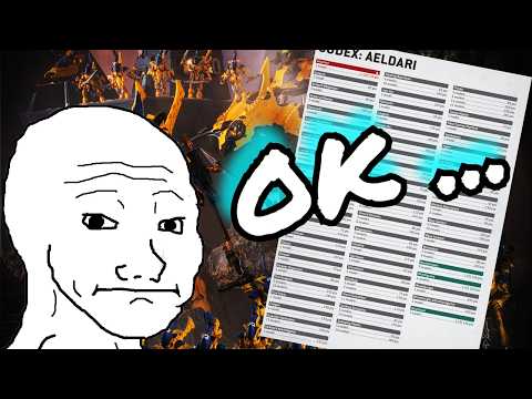 Well, the Balance Dataslate is Here...-"Assman Nerfed...Again... and Wraiths Get a Slight Buff."