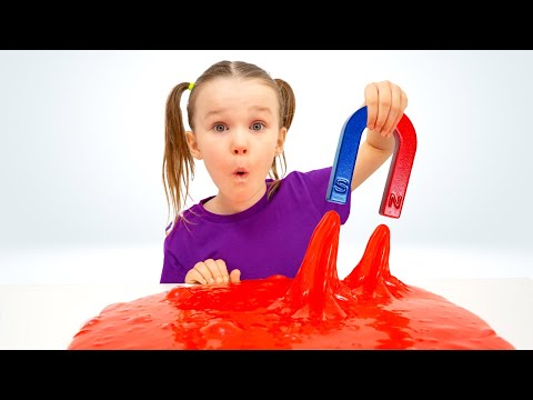 Magnetic Slime Experiments + More Videos for Children