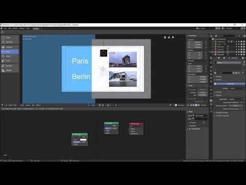 Blender for Video Production Quick Start Guide | 6 Using Videos as Textures for 3D Compositions
