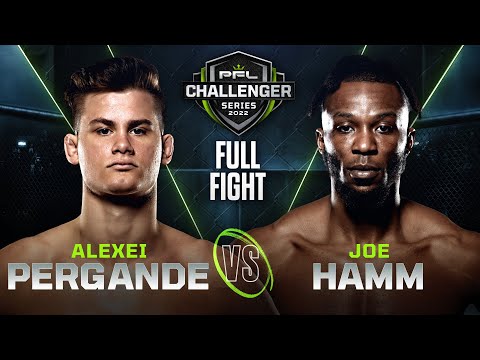 Alexei Pergande vs Joe Hamm full fight
