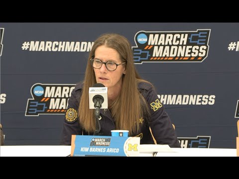 Michigan Kim Barnes Arico LOSS to LSU postgame