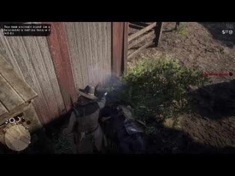 Part of a video titled Red Dead Online: How to fix "Scrawny Nag" Horse Glitch
