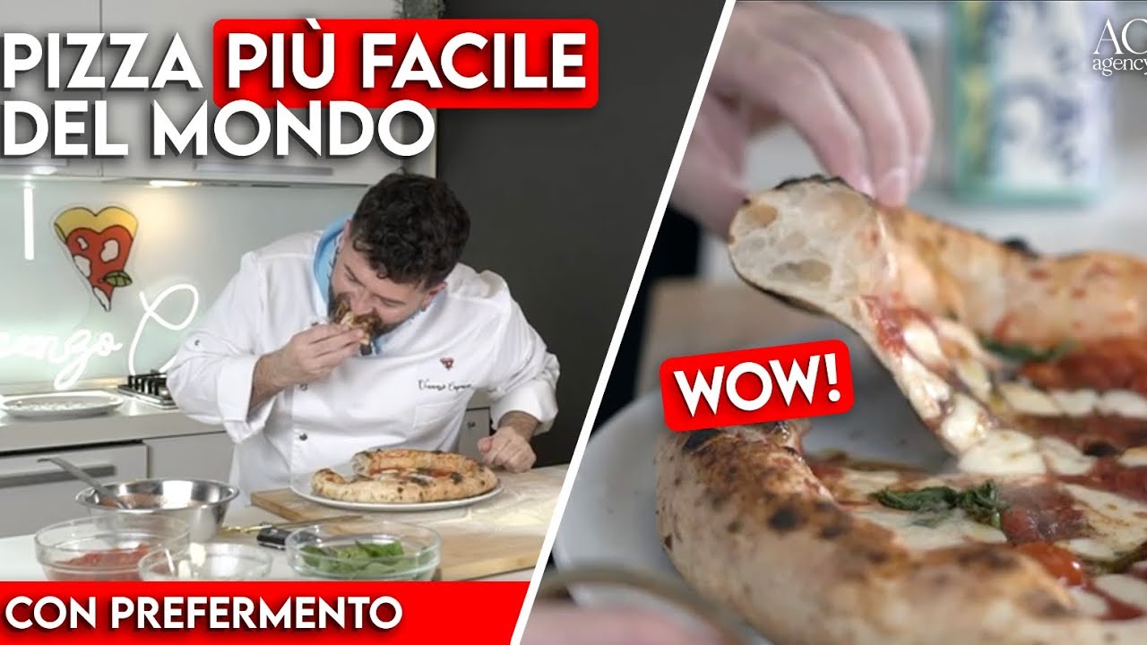 Pizza fatta in casa: RICETTA  FACILE