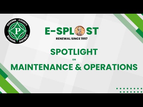 E Splost Spotlight On Maintenance Operations