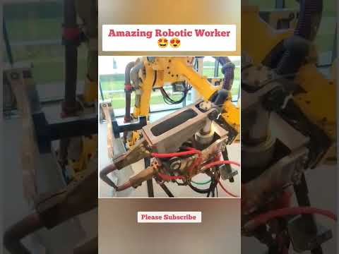 Amazing Spot Welding | Made By Fanuc robots | #thegeniusworkers #shortsfeed #mechanic #shortvideo