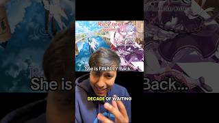 She is FINALLY Back… Re:Zero #anime #isekai #rezero #tbate #lotm #lightnovel