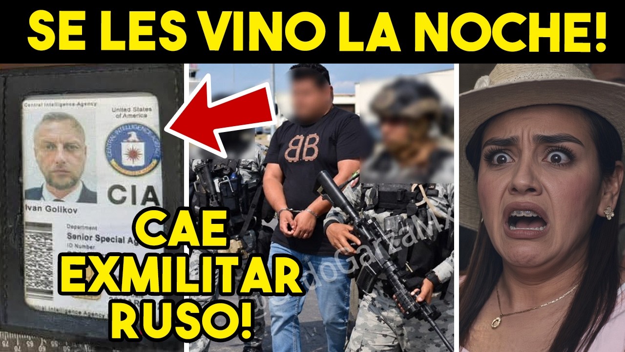 En directo! OLA DE ARRESTOS, CAE EXMILITAR RUSO EN FRONTERA. Grecia Quiroz tiembla. EEUU