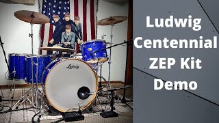 Video thumbnail for Ludwig Centennial ZEP Kit Demo by Taylor Schlupp