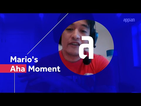 Appian Aha Moment: Mario Segovia, Technology Specialist, Coforge