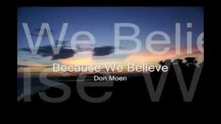 Because We Believe