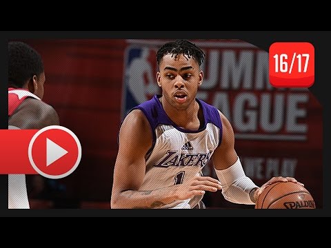 D'Angelo Russell Full SL Highlights vs Cavaliers (2016.07.14) - 19 Pts