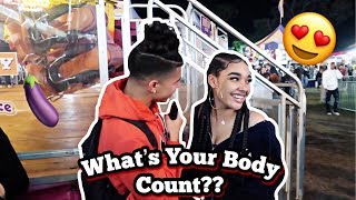 WHATS YOUR BODY COUNT | Public Interview! EXPOSED