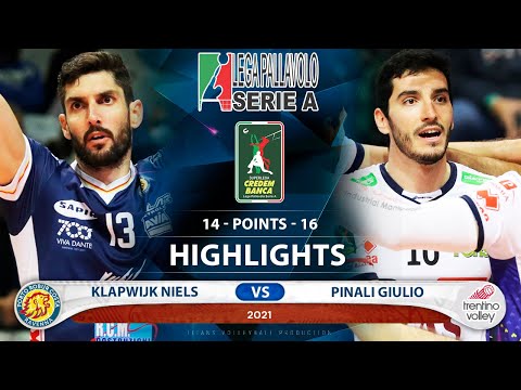 Ravenna vs Trentino | Highlights | Klapwijk Niels vs Pinali Giulio | Italian Superliga | HD