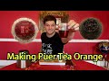 TEA WITH JESSE: How to make a PU'ER TEA ORANGE