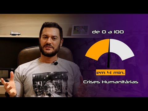 De 0 a 100 em 4 minutos - Crises Humanitárias - Prof. Dickson Cosseti