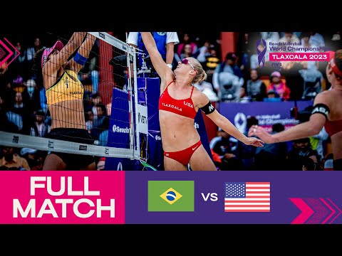 Gold Match - Ana Patrícia/Duda 🇧🇷 vs. Hughes/Cheng 🇺🇸 | World Championships 2023 Tlaxcala