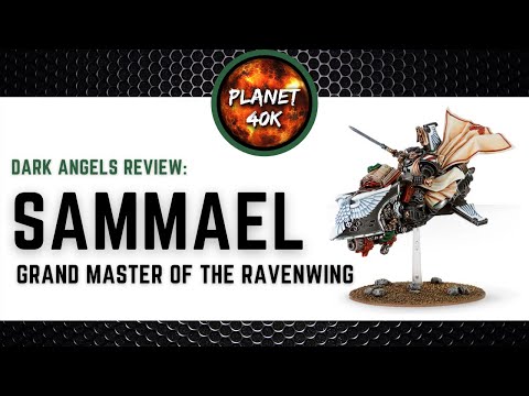 Sammael - Grand Master of the Ravenwing - Dark Angels - Space Marine Review - Warhammer 40k