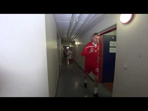 Salzburger Stier 2015: SV Seekirchen beim Aufwärmen