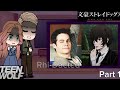 Teen Wolf Reacts To Stiles Stilinski As Dazai Osamu Part 1 Original