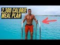 What I Eat To Get This Physique: 2,300 Calorie Full Day Of Eating | Rob Lipsett