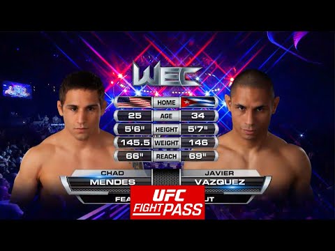 WEC: Chad Mendes vs. Javier Vazquez | November 11, 2010
